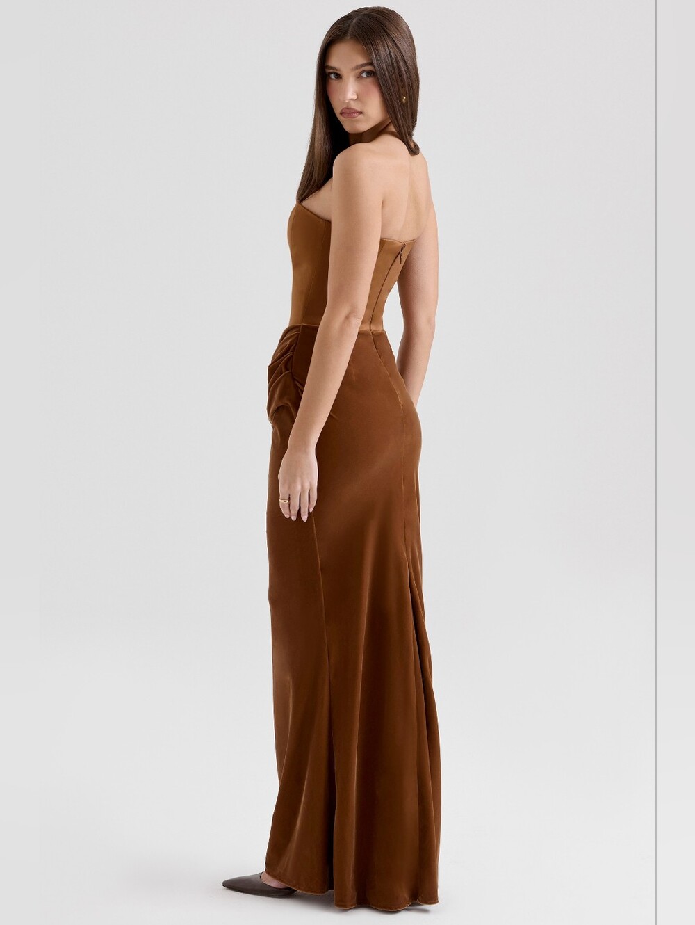 House of CB Velvet Toffee 'Persephone'- XS - Picture 2 of 16